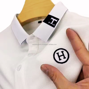 Camisa Casual para Hombre Econex, Talla Grande, 100% Algodón, Secado Rápido, Color Sólido, Diseño Personalizado, Uniforme de Trabajo, OEM/ODM - Product Image 3