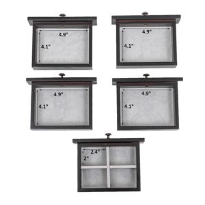 Organizzatore per Gioielli in Legno a 6 Livelli con 5 Cassetti, Mobiletto Marrone - Product Image 6