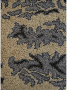 Tapis unique beige en laine tuftée à la main, de haute qualité, motif moderne, fait main, écologique, pour salon, chambre d'enfants, hôtels, bureau - Product Image 3