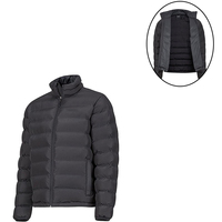 Veste matelassée de haute qualité pour hommes, manteaux légers, veste à bulles, manches longues, fermeture éclair unie, vestes pour hommes