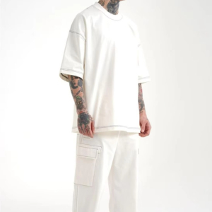 เสื้อยืดผู้ชายไซส์ใหญ่ พรีเมียม ผ้าฝ้าย 100% แขนสั้น ใส่สบาย ระบายอากาศดี แฟชั่นลำลอง ใส่ได้ทุกวัน ออกกำลังกาย สตรีทแวร์ - Product Image 3
