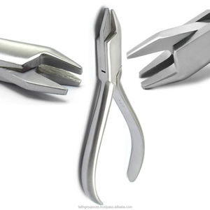 Pinza Dental Ergonómica de Acero Inoxidable para Ortodoncia, Cortador Manual de Extremos Distales, Cortador de Ligaduras, Pinza para Remover Bandas, Clase I, Plateada - Product Image 5