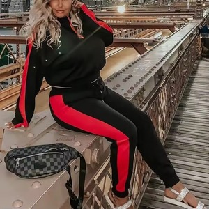 Low MOQ Custom Tracksuit Manufacturer Wholesale Men Women Sportswear Set Private Label Gym Jogging Training Running Wear - Product Image 2