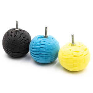 OEM <b>Angle</b> <b>Grinder</b> Compatible Car Detailing Sponge Wheel Set Multi-Color Multi-Grit Disc Buffing Pads 1 Year Warranty Car Bodies - Product Image 3