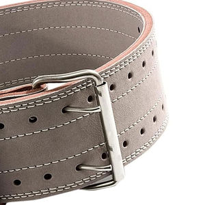 Cinturón de Levantamiento de Pesas de Cuero Sintético, Duradero, Transpirable, Antideslizante, Unisex, Servicio ODM/OEM, Ajustable - Product Image 4