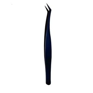 Pince à épiler pour cils Morje Surgical en acier inoxydable rose, pointe fine et lisse pour l'application des cils - Product Image 2