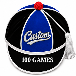 Casquettes d'honneur personnalisées brodées 2026 pour le cricket – Fabricant de casquettes d'honneur avec logo personnalisé, casquettes d'honneur faites à la main pour présentation - Product Image 1