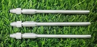 Poignée manuelle en acier inoxydable Azicon pour l'extraction d'unités folliculaires (FUE) et la greffe de cheveux – Outils de récolte