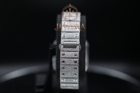 Montre de luxe en acier inoxydable de haute qualité avec mouvement mécanique, style hip-hop, cadeaux de fiançailles, directement de l'usine
