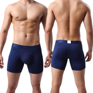 Servicio OEM al por mayor, ropa interior transpirable de poliéster para hombre, tallas grandes, calzoncillos bóxer con logo personalizado para hombre - Product Image 5