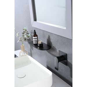 Rubinetto a Cascata Monocomando da Parete per Lavabo Bagno - Categoria Prodotti Rubinetteria - Product Image 4