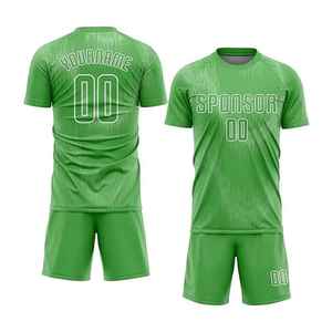 Camisetas de Fútbol de Poliéster 100% de Alta Calidad en Oferta, Uniformes de Entrenamiento con Logotipo Personalizado, OEM, Antibacterianas, Ecológicas, Unisex - Product Image 1