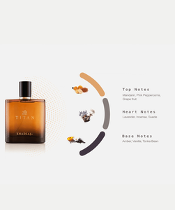 Parfum TITAN 100ml par KHADLAJ Original Dubaï Eau de Parfum Arabe Longue Durée pour Hommes - Product Image 3