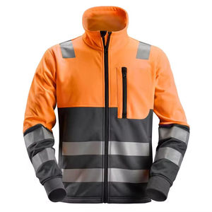 High Quality Work Safety <b>Jackets</b> Waterproof Hi Vis Winter Quilted <b>Canvas</b> Thermal Workwear <b>for</b> Construction - Product Image 2
