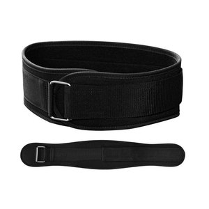 Cinturón de Levantamiento de Pesas Ajustable Verde de Alta Calidad, Soporte Lumbar de Nylon para Sentadillas, Levantamiento de Pesas y Peso Muerto - Product Image 2