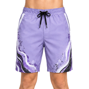 Shorts de bain pour hommes à séchage rapide, maillots de bain de plage, vêtements de sport d'été personnalisés pour le surf, OEM ODM, fabricant et fournisseur sur mesure - Product Image 1