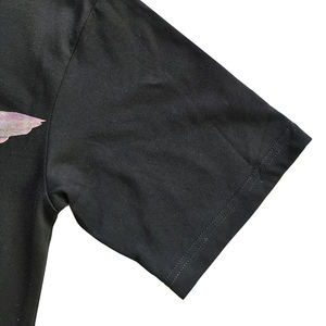 T-shirt Homme Formel Personnalisé Coupe Ample et Épaisse avec Logo Imprimé Numérique Coupe Droite - Product Image 5