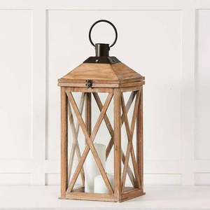 Lanterne en bois artisanale, cadeau, design classique, respectueuse de l'environnement, décoration pour la maison, le jardin, Noël, mariage, personnalisable (ensembles 01) - Product Image 2