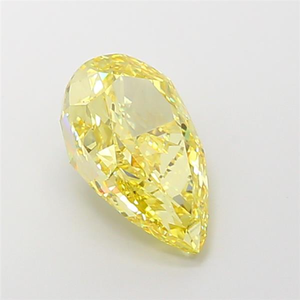 Diamant jaune de taille poire cultivé en laboratoire, certifié IGI, produit de manière éthique pour les marques de bijoux de luxe durables et les créateurs éco-responsables - Product Image 5