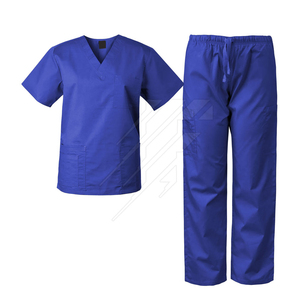 Modern Fit Design Unisex Polyester <b>Scrub</b> <b>Uniform</b> for Hospital Use Providing Lasting Comfort - Product Image 3