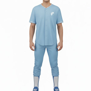 Uniforme de baseball de qualité supérieure, design confortable pour les équipes adultes, personnalisation du nom. - Product Image 3