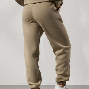 Ensemble de survêtement pour femme, style dupe de marque, avec logo personnalisé, pour la gym, 2 pièces : sweat-shirt à manches longues et pantalon - Product Image 6