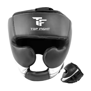 Protège-tête unisexe taille unique pour tous les âges, casque de boxe fermé, casque de boxe pour sparring, MMA, protection de la tête pour le kickboxing - Product Image 1