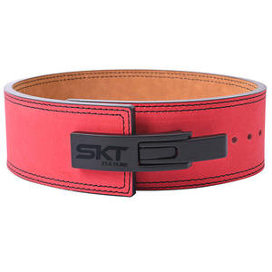 Cinturón de Levantamiento de Pesas Personalizado con Hebilla de Palanca de 10 mm, de Cuero Vacuno Antideslizante, Color Rosa, Unisex, Soporte para la Espalda, para Powerlifting - Product Image 6