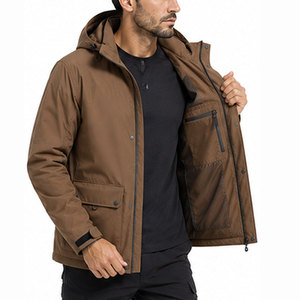 High Quality Fishing <b>Wading</b> Waterproof Hooded <b>Jacket</b> Durable Tactical Waterproof Clothing Dry Outwear Solid Color Fishing Wear - Product Image 6