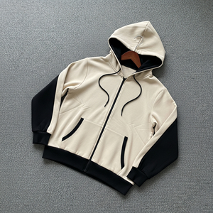 รับผลิตแบบ OEM/ODM เสื้อผ้าไซส์ใหญ่ ทรงหลวม ไหล่ตก ผ้าหนานุ่ม 2 สี ทรงแบ็กกี้ เป็นมิตรต่อสิ่งแวดล้อม ผ้าฝ้ายฟลีซ 100% ระบายอากาศได้ดี สวมใส่สบาย ทรงฮิป - Product Image 3