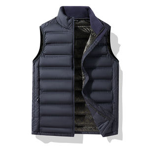 Chaleco de equitación de invierno cálido para hombre, impermeable, transpirable, de lona, sin mangas, talla grande, para uso ecuestre - Product Image 3