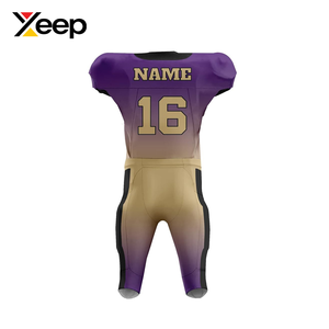 Xeep XC-AFU-36ฟุตบอลชายอเมริกันผู้ใหญ่โพลีเอสเตอร์ถ่ายเทความร้อนปรับแต่งได้คุณภาพสูง - Product Image 3