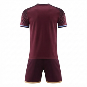 Maillot de football à séchage rapide, écologique, antibactérien, à manches courtes, respirant, en maille Spandex/Polyester, léger, uniforme d'équipe - Product Image 2
