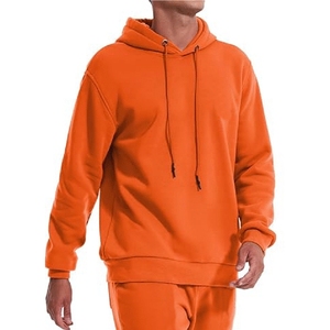 Men's Winter Gym Tracksuit Set 100% Cotton Custom Logo <b>Oversize</b> Hoodie <b>Jogger</b> Printed Sport Blank tracksuit for man, 100% cotton - Product Image 5