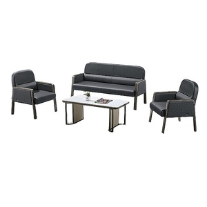 37994-325 1+1+3/<b>set</b> Metal <b>Office</b> Sofa <b>Set</b> - Product Image 1