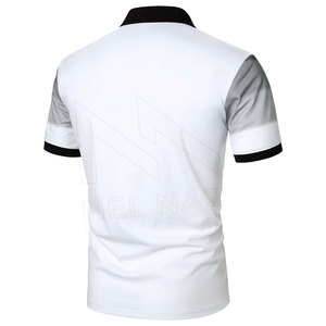 Polo de golf pour homme, logo sublimé, 100% coton, coupe décontractée, écologique, en vente. - Product Image 1
