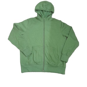 Chaqueta con Capucha de Diseño Otoño-Invierno, Logotipo Impreso Personalizado, Color Sólido, Manga Larga, Ropa de Trabajo, Tela Lavada, 100% Algodón - Product Image 2