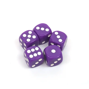 16mm Custom <b>Resin</b> <b>Crafts</b> Dice Square Arithmetic Game Dice for Board Games & Educational Activities - Product Image 5