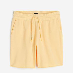 Pantalones Cortos Deportivos Unisex de Algodón, Holgados, Finos, de Verano, en Colores Sólidos - Product Image 3