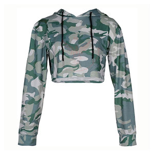 Sudadera Corta con Capucha para Mujer, Resistente al Viento, 100% Algodón Ecológico, Transpirable, con Logotipo Frontal - Product Image 1