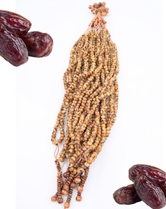 Chapelet islamique élégant et durable en graines de datte, fait main, de haute qualité, vente en gros - Product Image 2