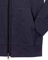 Veste à capuche zippée intégrale pour homme, coupe classique, 100% coton, unie, de haute qualité, écologique, pour l'extérieur, mode décontractée, hiver