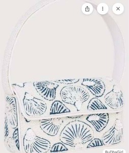 Bolso de Mano Cuadrado de Lona Clásico con Bordado y Cuentas, con Patrón de Limones, para Uso Diario y Viajes - Product Image 3