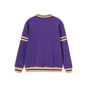 Sweat-shirt violet personnalisé Alcorn State pour les acheteurs B2B recherchant des vêtements sur mesure et des services de fabrication en gros avec marque privée - Product Image 2