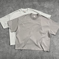 Chemise décontractée coupe régulière surdimensionnée 100% coton tricoté respirant anti-plis