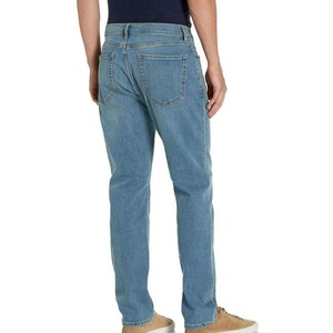 Pantalones Vaqueros Anchos Casuales para Hombre, de Alta Calidad, Cómodos, Sueltos, de Color Sólido, Lavados, 100% Algodón, Estilo Snow Wash, Precio al por Mayor - Product Image 2