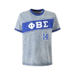 Camisa de Jersey Premium de Mezclilla Phi Beta Sigma para Hombre, Ajuste Cómodo, Ropa de Fraternidad Griega de Alta Calidad, Ropa Deportiva Informal - Product Image 2