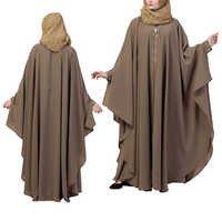 Abaya élégante pour femmes grandes tailles, couleur personnalisée, séchage rapide, respirante, robe longue islamique, services OEM, printemps, haute qualité, en solde