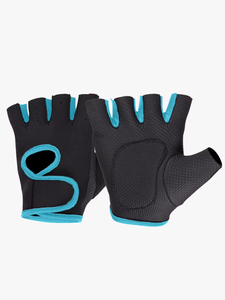 Guantes de Ciclismo y Gimnasio Transpirables de Media Mano de Cuero de Buena Calidad, Unisex, Antideslizantes y Cómodos - Product Image 5