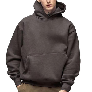 Sudadera con Capucha Extra Grande para Hombre, 100% Algodón, con Logotipo Personalizado Impreso en 3D en la Parte Delantera, Antiarrugas y Ecológica - Product Image 3